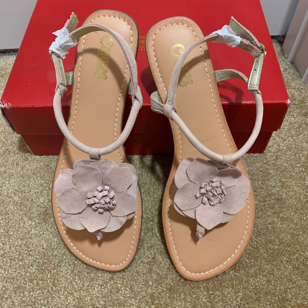 Carlos Santana Teagan sandals. Size 8.5. Blush color
